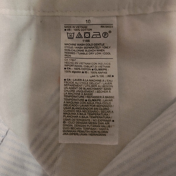 Old Navy Pin-Striped Floral Shorts - Picture 4 of 4